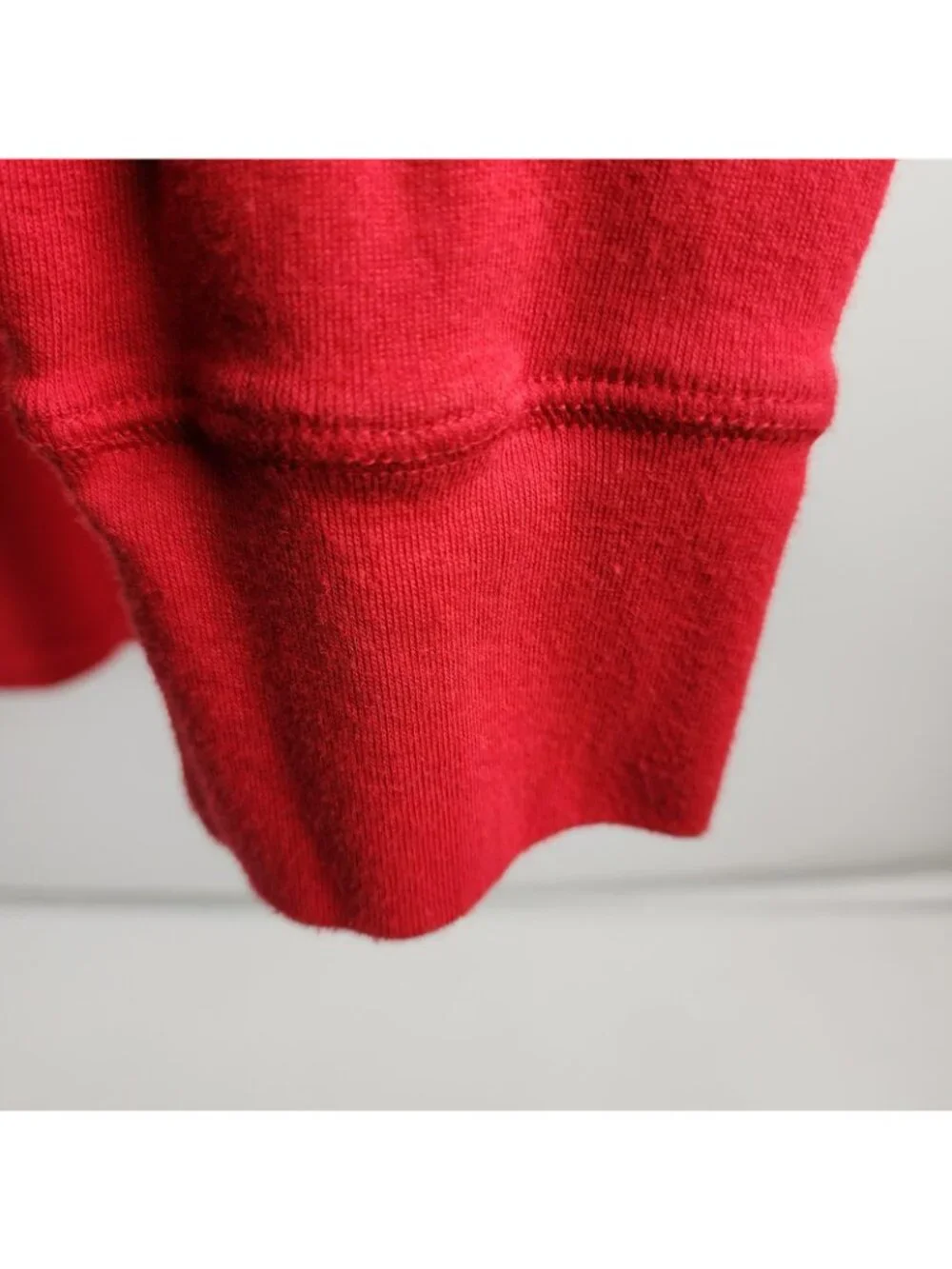 Polo Ralph Lauren Mens Large Red Waffle Knit Thermal Shirt Preppy